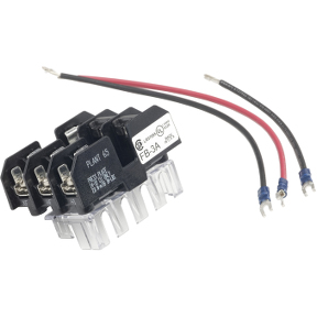 Schneider Electric Midget Fuse Block; 3-pole